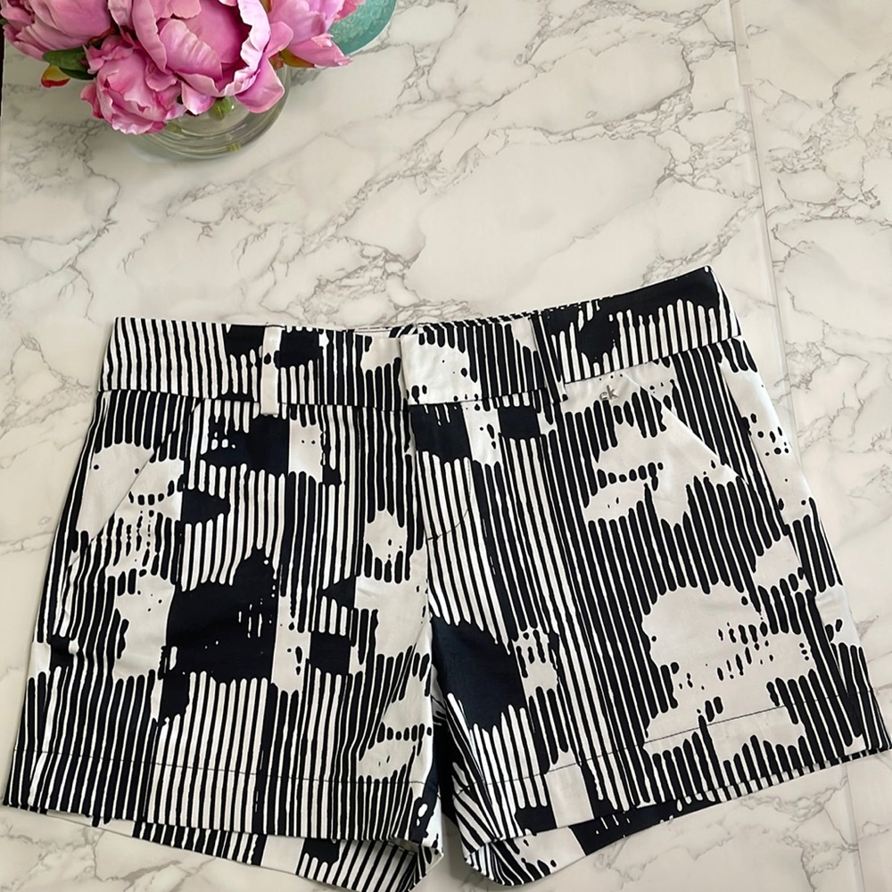 Calvin Klein black and white shorts